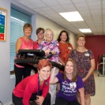 Bernice Schroeder spent her 98th birthday working out with VMH's Heart Center staff.