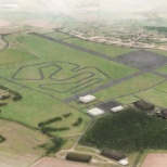 An artist impression of how our Hullavington airfield site will look.