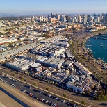 Harbor Drive campus with the city of San Diego in the background.