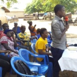 Sensitization exercise on disease outbreaks at one community with community members