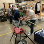 Electrical Class, Measuring and Bending Conduit