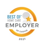 Care To Stay Home has been awarded as Best of Home Care, Employer of Choice 2021 by Home Care Pulse