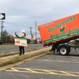 CJ and the Truck Wave!