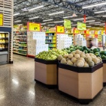 Inside the store when entering the front door