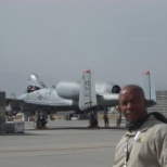 On flight line doing a security accessment