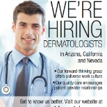 We're hiring dermatologists