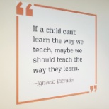 We're passionate about education. Our offices have quotes on the walls to remind us of our mission!