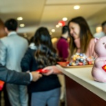 Lunar New Year celebration
Celebrating 2019 Year of the Pig with rituals such as red envelopes