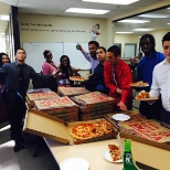 Global equity pizza party