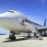 Working at Southern Air, B747 Pilot.