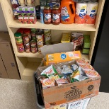 Stocking up for our Company Food Drive to support Esthers Hope! This is our Camden, SC location!