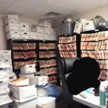 This is the scoring techs actual office...looks safe right????