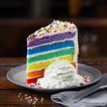 Who doesn't love Rainbow Cake?