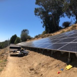 Ground mount solar array