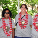 Ohio State staff at wellness event