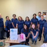 Members of the JC office participate in a Halloween event at local charity, York Street Project