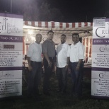 Booth held by CRU Real Estate group and associates.