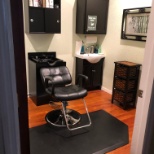 New, private salon room.