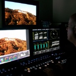 Color Grading RED Epic raw footage on the Pablo.