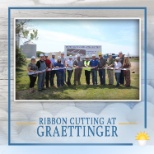 Ribbon Cutting at Graettinger