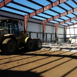 Maintenance hangar construction operations