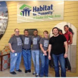 Vistana Signature Experiences employees partnering with Habitat for Humanity.