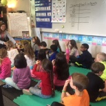 First Grade students at Gilmore Elementary