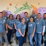 Volunteers visited Infant Crisis Services to help serve the littlest in their state!