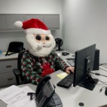 Santa Paid a Visit to the Office!