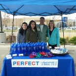 Community marketing event at the Loveland Classic Race in April, 2014