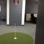 New office...putt putt anyone?