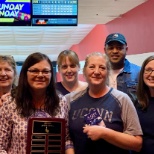 Company bowling league champs