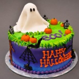 Happy Halloween Cake