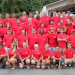 Our 2013 Company Outing at Six Flags New England, group photo