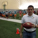 Working for Terra, covering the Miami Dolphins.