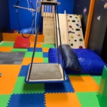 All of our clinics are equipped with sensory gyms for our kiddos to enjoy!