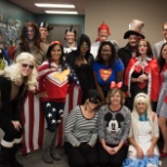 Some of the fun and wacky characters that make up Meritage Hospitality Group!