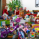 The fruits of the labor behind our annual Holiday Toy Drive