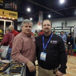 Dr. Energy Saver Delmarva Owner David Lawson with Tom Silva at the National Home Builders Show.