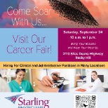 Stop by on September 24th and you could leave with a job!