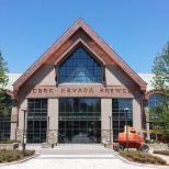 Front of the new brewhouse