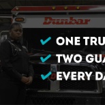 One Truck, Two Guards, Every Day.