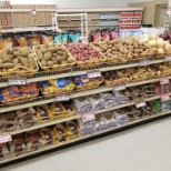 My potato section.