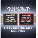 AAA Cooper voted one of Forbes 2021 Best Midsize Employers along with Best Employers for veterans