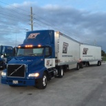 Typical linehaul equipment. I drove the same tractor daily