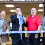 Our COO, HR Director, CEO, VP of Imaging Service and CFO celebrate the opening of our new office.