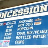 University Of Florida Campus concession stand