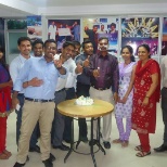 celebrating Staff Birthday