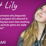 Meet our GAME CHANGER Lily! #WeAreGAME