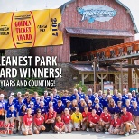 Voted Cleanest Park on the Planet, year after year!